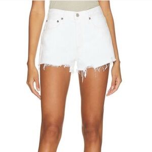 Agolde "Parker" white Jean shorts Size 30